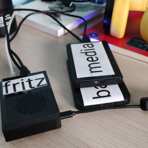 fritz servidor de almacenamiento con raspberry pi